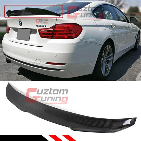 FOR 2014 19 BMW F36 4 SERIES GRAN COUPE 4DR CARBON FIBER PSM STYLE