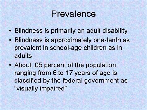 Visual Disabilities Learners With Blindness Or Low Vision