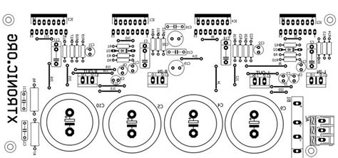 Brutus Circuit Audio Power Amplifier Stereo With Tda Bridge X