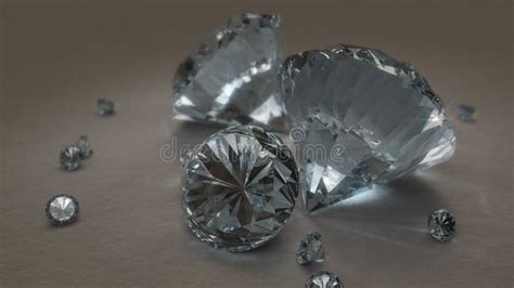 brilliant cut diamonds stock image image  perfection