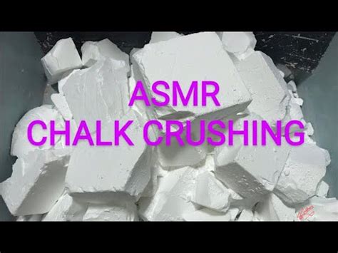 Asmr Chalk Crushing Bomabastic Asmr Crunchy Asmr Youtube