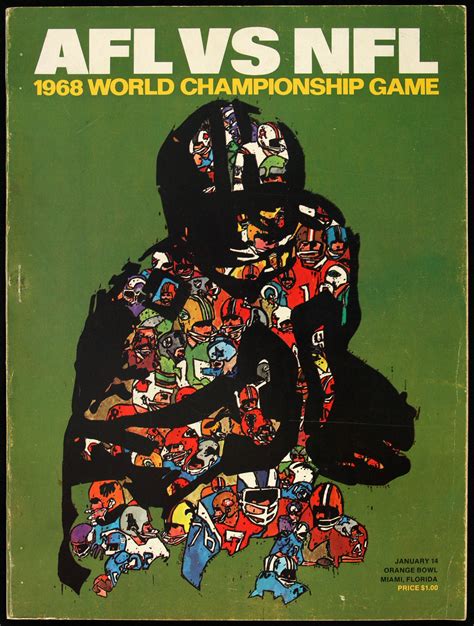 Lot Detail - 1968 Super Bowl II Program Green Bay Packers Los Angeles ...