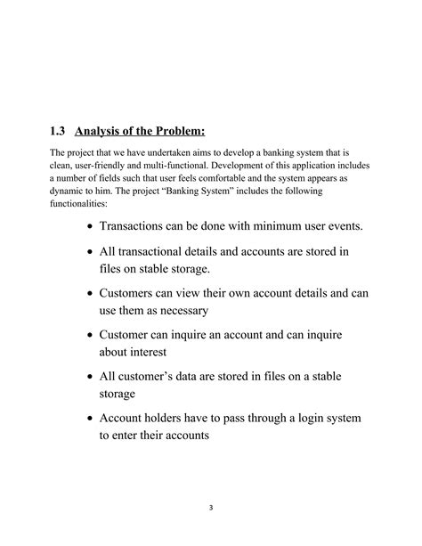 Project Documentation For Banking System 5