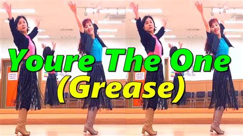 You re The One Grease Linedance Improver Demo Count 그리스 YouTube