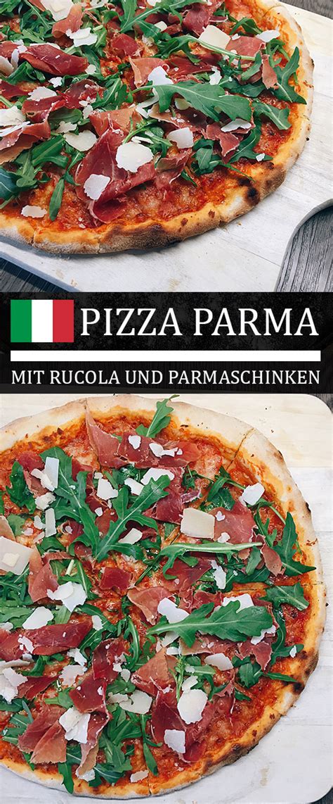 Pizza Parma Mit Rucola Und Parmaschinken Rezept