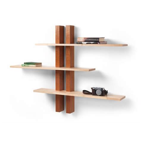 Nice Cherry Wood Wall Shelves Floating Sizes