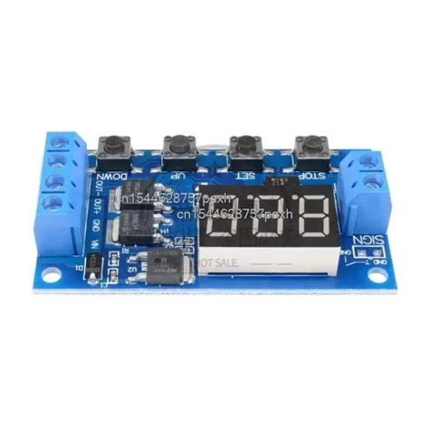 Trigger Cycle Timer Delay Switch V Circuit Board Dual Mos Tube