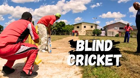 Blind Cricket In Trinidad And Tobago Youtube