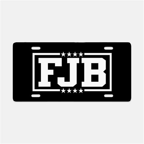 FJB Fuck Joe Biden License Plate Funny Anti Biden Republican Etsy
