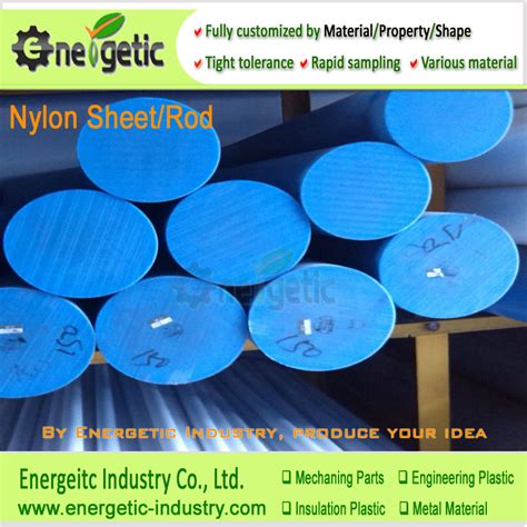 Plastic Material Nylon PA Rod Nylon Bar Nylon Blocks Nylon Plastic