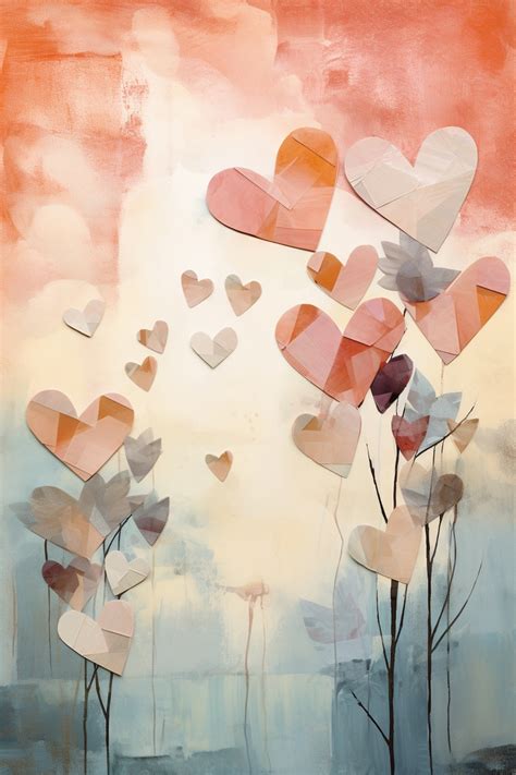 Paper Heart Background Art Free Stock Photo Public Domain Pictures