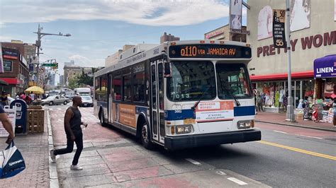 ᴴᴰ MTA Bus 2007 Orion VII OG Hybrid 3682 3761 on the Q110 Bus