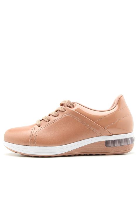 Casual Tênis Modare Liso Nude Compre Agora Dafiti Brasil