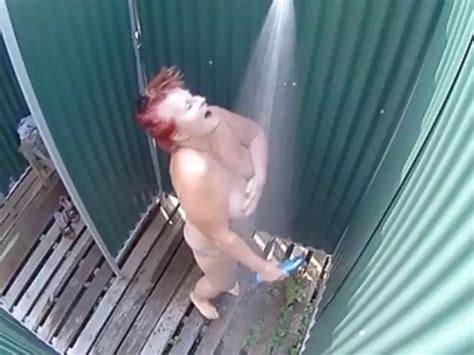Busty Mature Spied In Public Shower Sex Video