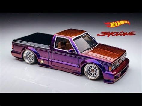 Chameleon GMC Syclone Simple Clean Hot Wheels Custom YouTube Hot