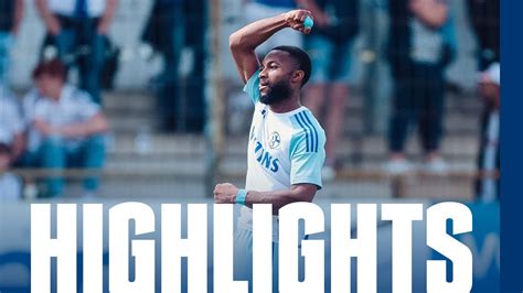 DREIERPACK Von Moussa SYLLA HIGHLIGHTS Nevernot Cup FC Schalke 04