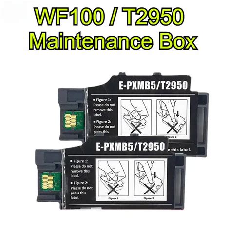 T2950 Резервуар для отработанных чернил принтера WF-110 Коробка для ...