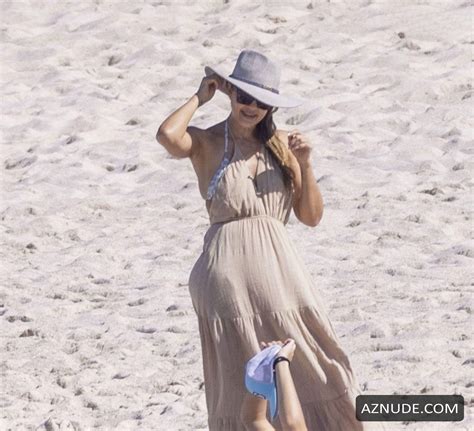 Jessica Alba Sexy Spotted Showing Off Her Sizzling Bikini Body At A Beach In Mexico AZNude