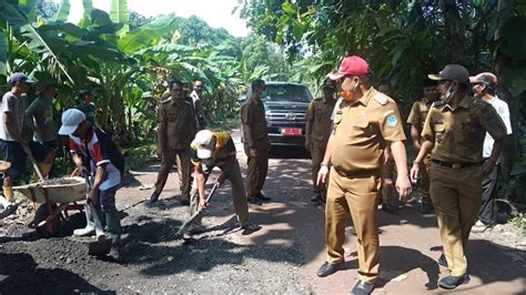 Bupati Apresiasi Gotong Royong Masyarakat Dikecamatan Kandis Krsumsel