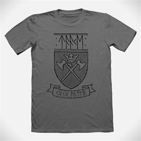 Taake Shield T Shirt Kong Vinter Edition Dark Essence Records