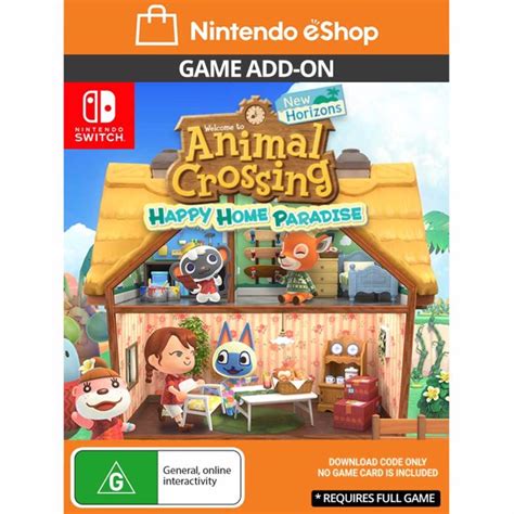 Animal Crossing: New Horizons - Happy Home Paradise (Game Add-On ...