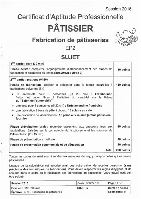 PDF Devenir Patissier Free Frdevenir Patissier Free Fr 2016 CAP Patis