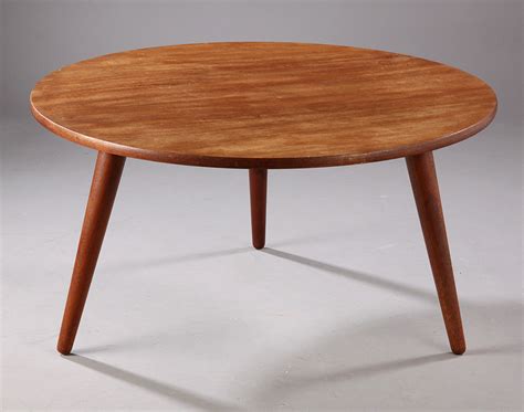 Hans J Wegner Sofabord Af Teak Andreas Tuck Auktionshuset