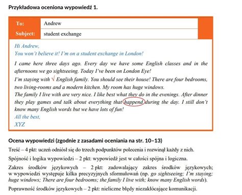 Jak napisać e mail po angielsku na egzaminie ósmoklasisty 2024 Poznaj