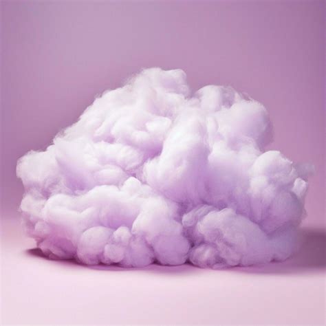 A cotton candy purple background with fluffy clouds 30699509 Stock ...