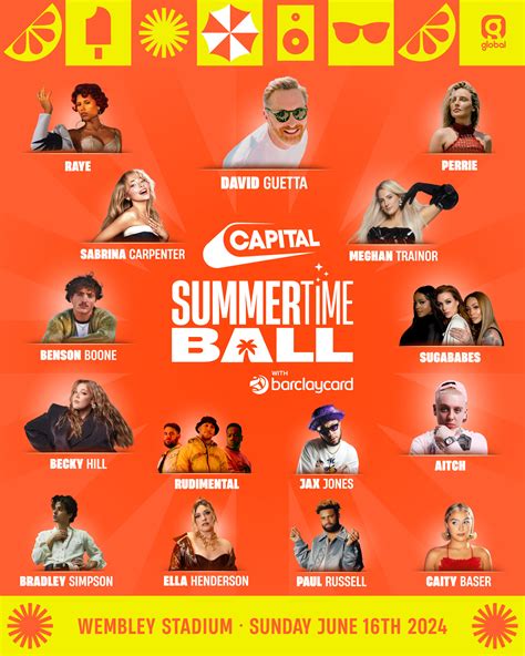 Full line-up announced for Capital’s Summertime Ball 2024 – RadioToday