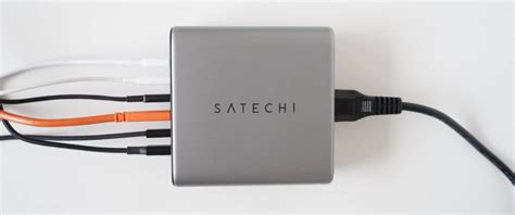 Satechi 200w Usb C 6 Port Gan Charger Review Pickr