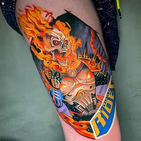 Best Ghost Rider Tattoo Ideas You Have To See To Believe