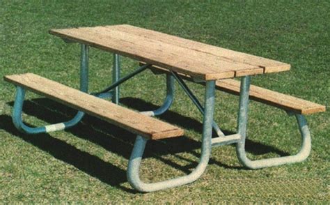 Picnic Table Frame Kit Welded Galvanized Steel - Park Tables