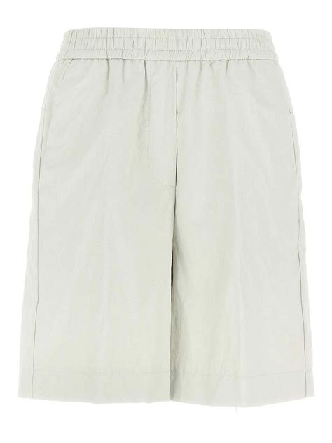 Nude Shorts Blanco Blanco Mujer E THEBS