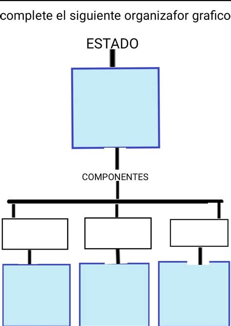 Complete El Siguiente Organizador Grafico Brainly Lat