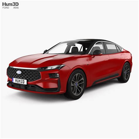 Ford Mondeo ST-Line CN-spec 2022 3D model - Vehicles on Hum3D