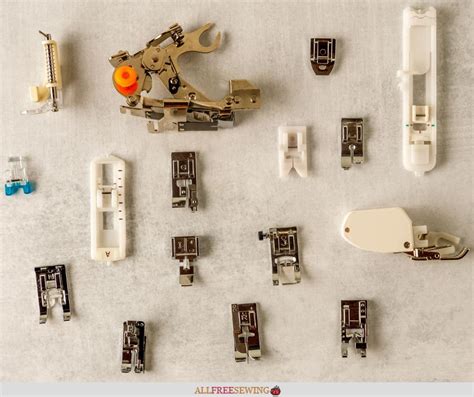 Types Of Sewing Machine Feet