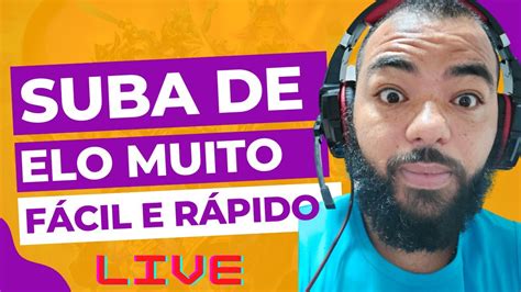 Mobile Legends Ao Vivo Live Do Epiko Ao Gloria M Tica Youtube