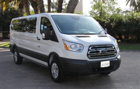 15 Passenger Ford Transit Low Roof - Orange County Van Rental