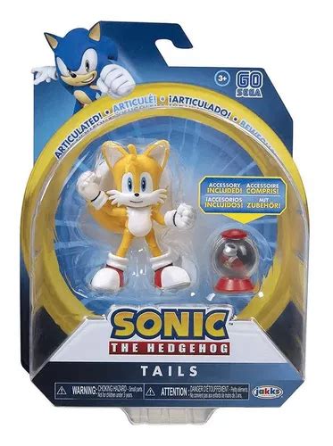 Boneco Articulado Sega Tails Sonic The Hedgehog Fun Venda Em