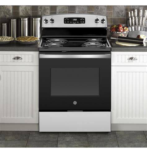 Ge Appliances JB256RTSS 30 Freestanding Coil Electric Range, 47% OFF