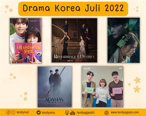 List Drama Korea Yang Tayang Bulan Juli 2022