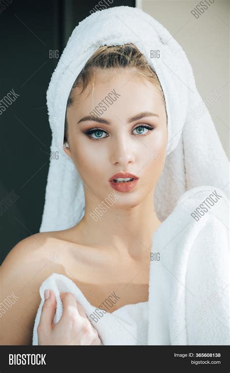 Naked Girl Towel Image Photo Free Trial Bigstock