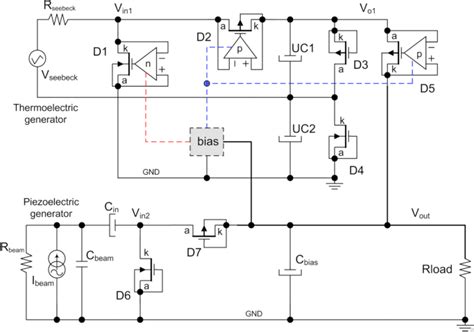 Sch Ma Lectrique Du Circuit De Conditionnement De L Nergie Fournie