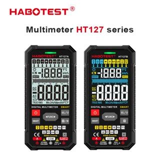 HABOTEST HT113/HT108L Digital Multimeter 600V AC/DC True-RMS Autorange ...