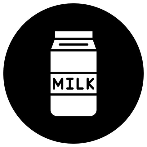 Premium Vector Milk Vector Icon Design Illustration