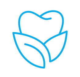 Blue Tooth Logo Icon And Two Lines For Text Vector Image