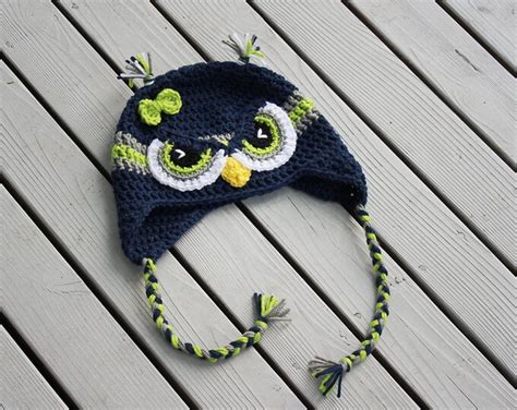 Seahawks Hat - Etsy