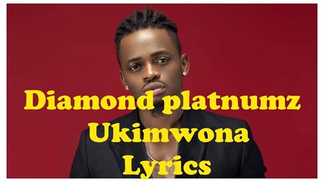 Diamond Platnumz Ukimuona Official Lyrics Karaoke Instrumental