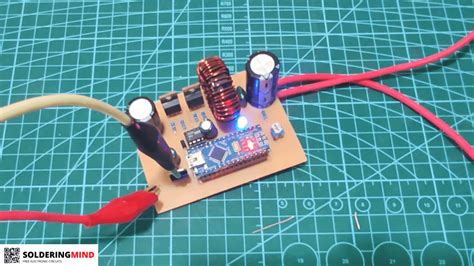 Arduino Controlled Buck Converter Circuit And Code Soldering Mind